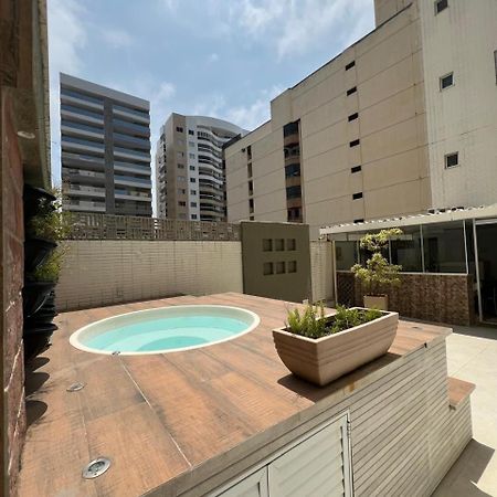 Apt 3Q Luxo Com Ar E Jacuzzi Na Beira Mar Guarapari Ngoại thất bức ảnh