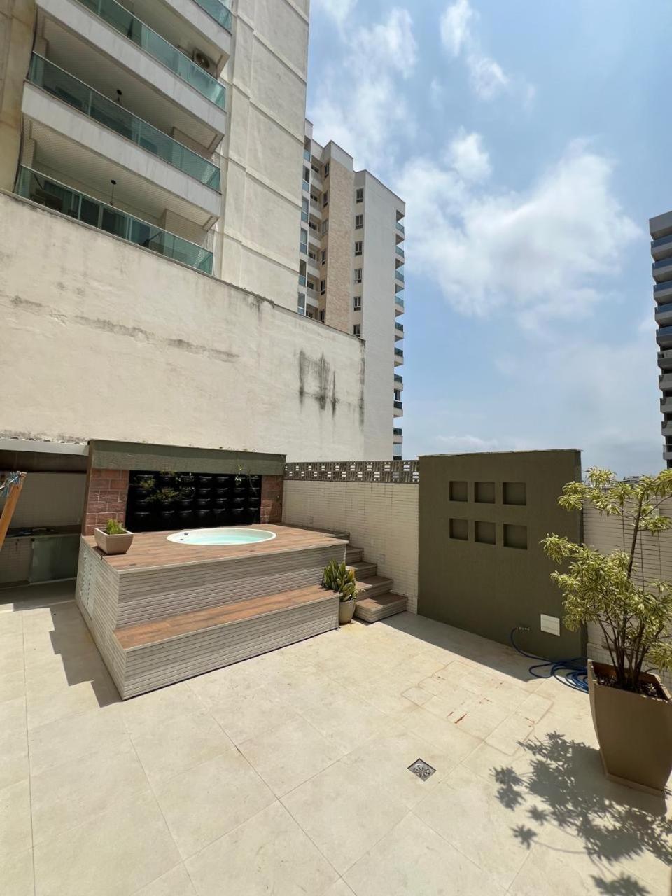 Apt 3Q Luxo Com Ar E Jacuzzi Na Beira Mar Guarapari Ngoại thất bức ảnh